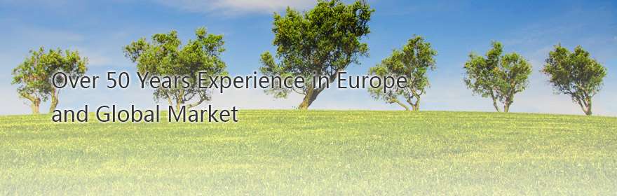 Over 50 Years Experience in Europe and Global Market